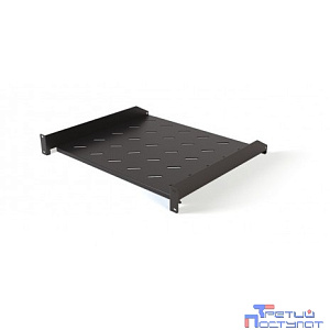 Полка стационарная Hyperline TAL3-1U-250-RAL9005 1U 19" 250мм черный (упак.:1шт)
