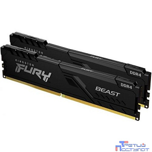 Kingston DRAM 64GB 3600MHz DDR4 CL18 DIMM (Kit of 2) FURY Beast Black KF436C18BBK2/64