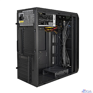 Exegate EX299366RUS Корпус Miditower ExeGate XP-334UC-UNS400 (ATX, БП UNS400 с вент. 12см, 1*USB+1*USB3.0+1*TypeC, аудио, черный)