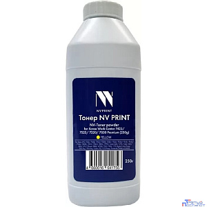 Тонер + девелопер NVP для Xerox WorkCenter 7425, 7525, 7220, 7830 Premium (250г) Yellow. WC 7425, 7428, 7435; WC 7220, 7225; WC 7525, 7530, 7535, 7545, 7556, 7830, 7835, 7845, 7855, 7970; Color C60, С