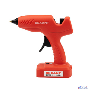 Rexant (12-1553) Пистолет клеевой, 60Вт, 11мм, ЭКСПЕРТ, аккумуляторный, коробка