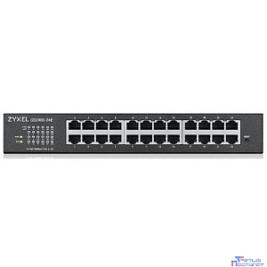 ZYXEL GS1900-24-EU0102F Smart коммутатор GS1900-24, Rack 19U, 24xGE, 2xSFP, бесшумный