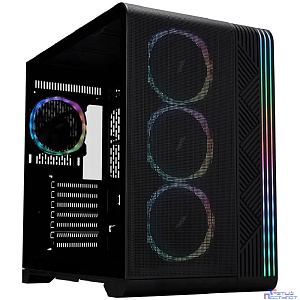 1STPLAYER VT7 ARGB Black / ATX / 4x120mm ARGB fans / VT7-BK-4FS7