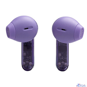 Наушники JBL, модель Tune Flex 2 Ghost - призрачно-фиолетовый