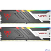 Память DDR5 2x32Gb 5200MHz Patriot PVVR564G520C40K Viper Venom RGB RTL Gaming PC5-41600 CL40 DIMM 288-pin 1.35В с радиатором Ret