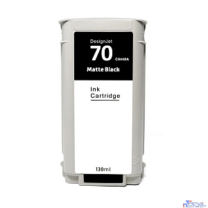 Струйный картридж NVP 70 (NV-C9448A) Black Matte для HP DesignJet Z2100/Z3100/Z3200/Z5200/Z5400 (130 мл) совместимый