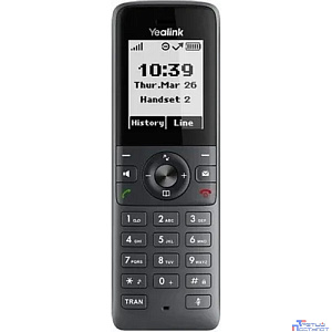 YEALINK W71P (база W70B+ трубка W71H) до 10 SIP-аккаунтов, до 10 трубок на базу, до 20 вызовов