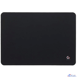 Коврик для мыши Gembird MP-35-25-BLACK, черный, 350х250х3мм, ткань+резина, пакет