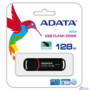 A-DATA Flash Drive 128Gb UV150 AUV150-128G-RBK {USB3.0, Black}