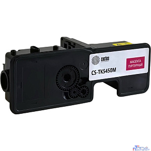 Картридж лазерный Cactus CS-TK5450M пурпурный (3200стр.) для Kyocera ECOSYS PA2600cx/ PA2600cwx/MA2600cfx/ MA2600cwfx с чипом
