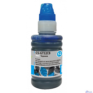 Чернила Cactus CS-GT52CB M0H54AE голубой 100мл для DeskJet GT 5810/5820/5812/5822