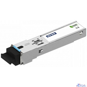 NTSS Модуль NTSS SFP, 1,25Гбит/с, разъём SC, рабочая длина волны 1310/1550нм, SM, WDM, дальность до 40км, ОБ 17дБ, DDM NTSS-SFP-1.25G-35-40SD