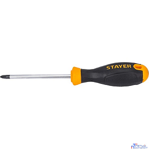 STAYER Набор "MASTER": Отвертки слесарные, двухкомпонентная рукоятка, магнитный наконечник, 6шт [2513-H6_z02]