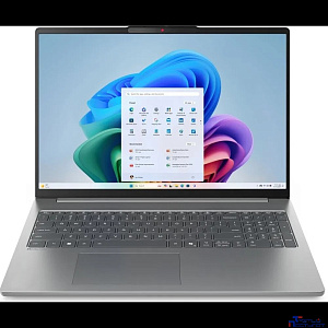 Lenovo IdeaPad Slim 5 16AHP10 [83HW000HRK] Grey 16" {OLED  Ryzen 7 8845HS(3.8Ghz)/16384Mb/512PCISSDGb/noDVD/Int:AMD Radeon 780M/noOS}