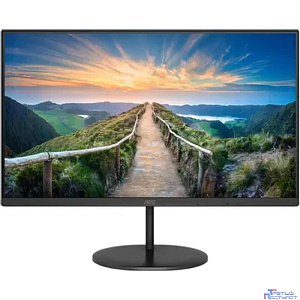 LCD AOC 23.8" Q24V4EA черный {IPS 2560x1440 75Hz 16:9 1000:1 250cd 178/178 8bit(6bit+FRC)  D-Sub HDMI1.4  DisplayPort1.2 AdaptiveSync AudioOut 2x2W VESA}