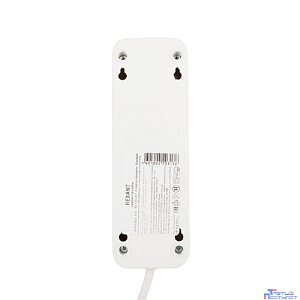 Rexant (11-8735) Удлинитель 3 гнезда, 5м, 3х1,0мм?, с/з, белый