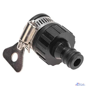 Rexant (62-0280) Адаптер пластмассовый, 3/4", с внешним хомутом Четыре Сезона
