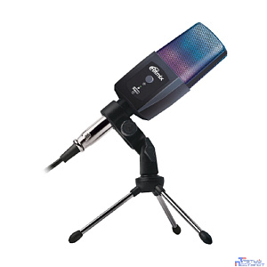 RITMIX RDM-170 Black {Подключение XLR- jack3,5 мм; размеры микрофона: 5 * 15,5 * 3,8 см}