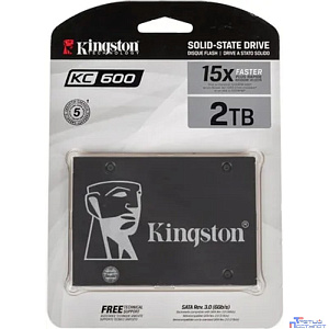 Kingston SSD 2TB KC600 Series SKC600/2048G {SATA3.0}