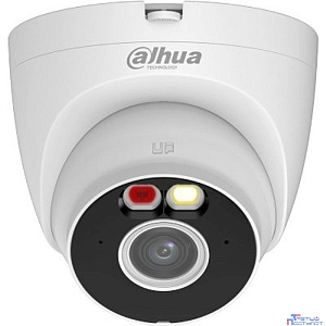 DAHUA DH-IPC-T3AP-IL-0280B Уличная купольная IP-видеокамера с ИК 30м и LED 30м и Wi-Fi 3Мп; 1/2.8” CMOS; объектив 2.8мм; IP67; металл, пластик