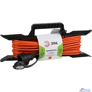 Эра Б0046820 Удлинитель силовой UFx-1-2x0.75-10m-IP44 на рамке б/з 1 гн 10м ПВС 2x0.75