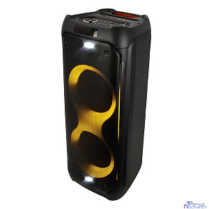 Perfeo ПАС “Power Box 100 INFINITY” BT, EQ, MP3 USB|TF, AUX, FM, MIC, GT, TWS, LED, ПДУ, 2 б/п мик [PF_D0046]