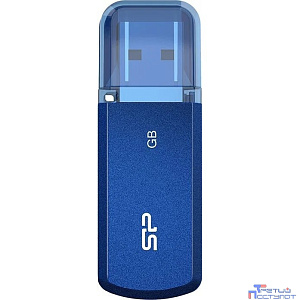 Флеш накопитель 128Gb Silicon Power Helios 202, USB 3.2, Голубой
