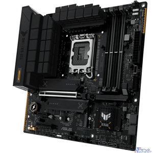 ASUS TUF GAMING B760M-PLUS II (Socket 1700, mATX, 4xDDR5(192GB), DP/HDMI, 1xPCIe 5.0x16/1xPCIe 4.0x4, 1xPCIe 3.0, 1xLAN (2.5GbE), 4xSATA 6Gb/s, 3xM.2, 1xType-C, 3xUSB 3.2, 4xUSB)