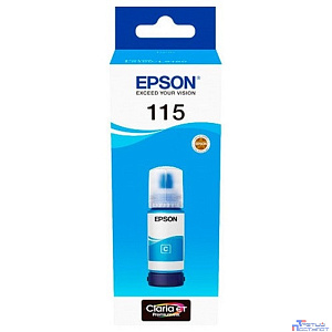 EPSON C13T07D24A  Контейнер 115 с голубыми чернилами для L8160/L8180