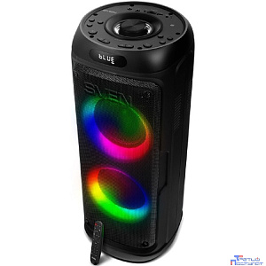 АС PS-770, черный (100 Вт, TWS, Bluetooth, FM, USB, microSD, LED-дисплей, 4400мА*ч)
