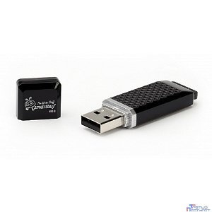 Smartbuy USB Drive 4GB Quartz series Black (SB4GBQZ-K)