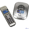 Panasonic KX-TG2512RUN (платиновый/золотой) {Доп трубка в комплекте,АОН, Caller ID,спикерфон на трубке,полифония}