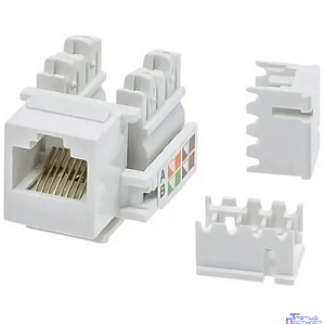 5bites Модуль KJU55-01W KEYSTONE JACK / UTP / 5E / 110 IDC / 90°