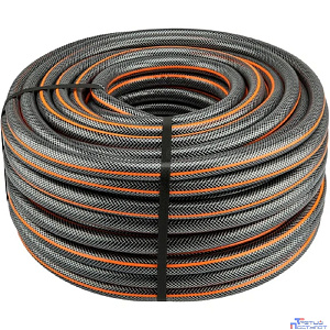 Rexant (62-0227-1-FC) Шланг поливочный ПВХ  3-х слойный армированный 3/4" 50м  готовый комплект Стандарт Плюс