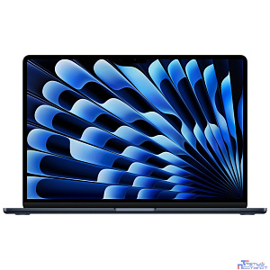 Apple MacBook Air 15-inch 2024 [MW1L3ZP/A] (КЛАВ.РУС.ГРАВ.) Midnight 15.3" Liquid Retina {(2880x1864) M4 8C CPU 10C GPU/16GB/256GB SSD/рекоменд.переходник 1979059/1991284} (A3241)