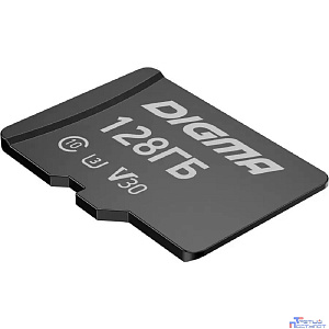 Micro SecureDigital 128GB Digma CARD30 V30 + adapter DGFCA128A03