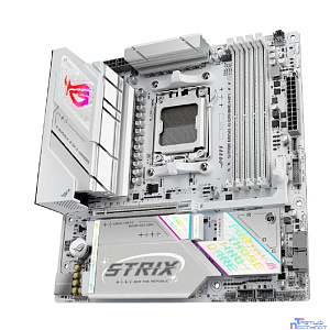 ASUS ROG STRIX B850-G GAMING WIFI (Socket AM5, mATX, 4xDDR5(256GB), DP/HDMI, 2xPCIe 5.0x16, 1xLAN (2.5GbE), Wi-Fi, BT, 2xSATA 6Gb/s, 4xM.2, 2xType-C, 6xUSB 3.2, 2xUSB 2.0)