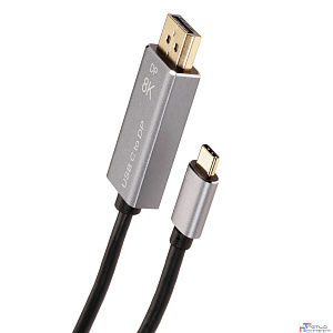 VCOM CU480MC-1.8M Кабель-адаптер USB Type-Cm --> DP1.4v (m) 8K@60Hz, 1.8m , Alum Shell,VCOM <CU480MC-1.8M>[4895182217904]