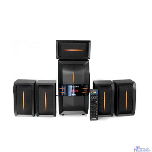 Dialog Progressive AP-540 BLACK {акустические колонки 5.1, 40W+5*12W RMS,  USB+SD reader}