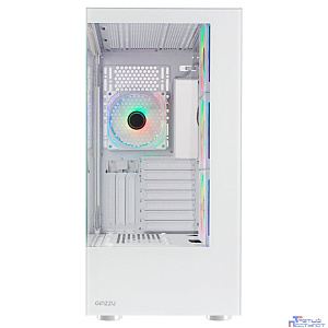 Ginzzu GL790 FAN 12MW6 RGB*4 USB3.0 CRC10 Белый