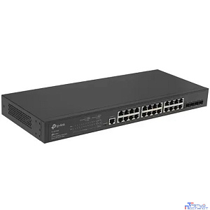 TP-Link SG3428 Управляемый коммутатор JetStream уровня 2+ с 24 гигабитными портами RJ45 и 4 портами SFP