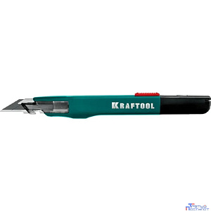 KRAFTOOL  GRAND-9, 9 мм, нож для точного реза с автостопом [09192]