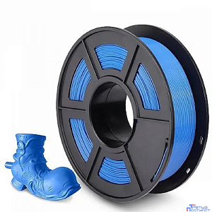 Филамент NVPRINT PLA+ Blue Grey для 3D печати диаметр 1.75мм  длина 330 метров  масса 1 кг