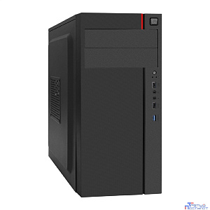 Exegate EX290187RUS Корпус Miditower ExeGate AA-440U-AA500 (ATX, AA500 8 см, 2*USB+1*USB3.0, аудио, черный)