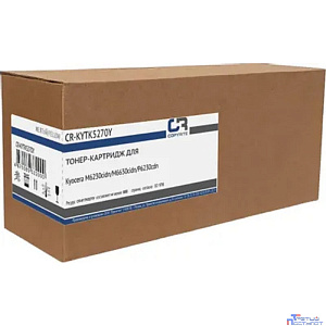 Картридж лазерный CopyRite CR-KYTK5270Y TK-5270Y желтый (6000стр.) для Kyocera M6230cidn/M6630cidn/P