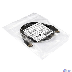 Exegate EX284912RUS Кабель DisplayPort (20M-20M) 1.8м ExeGate <EX-CC-DP-1.8> v1.2, позол. контакты