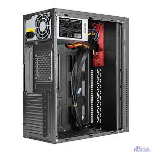 Exegate EX298141RUS Корпус Miditower ExeGate AA-443U-AA400 (ATX, AA400 8 см, 2*USB+1*USB3.0+HD Audio, черный)