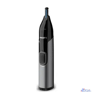 PHILIPS NT3650/16  Триммер ,2насадки, черный/серый