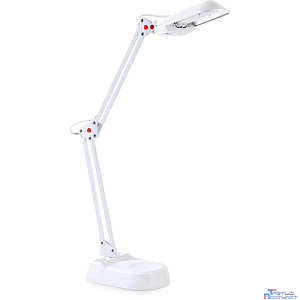 Camelion KD-017A С01 белый (Светильник настольный, в к-те база+струбцина, 230V 11W)
