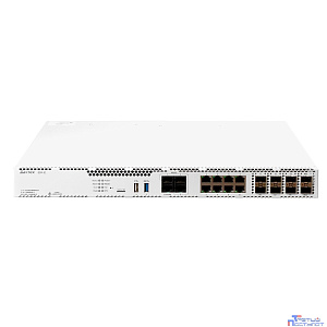 ELTEX ESR-31 Маршрутизатор ESR-30, 4x10/100/1000BASE-T, 2x10GBASE-R SFP+, 1xConsole (RJ-45), 1xUSB 2.0, 1xUSB 3.0, 1 слот для micro-SD карт, 4 Гб RAM, 8 Гб Flash, 100–264 В АС